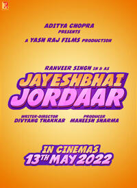 Jayeshbhai Jordaar poster art