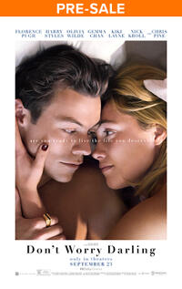 Don't Worry Darling poster art