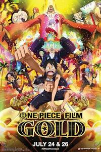 One Piece Film: Gold poster art
