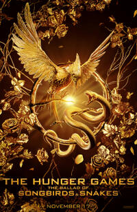 The Hunger Games: The Ballad of Songbirds and Snakes poster art