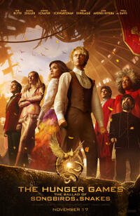 The Hunger Games: The Ballad of Songbirds and Snakes poster art