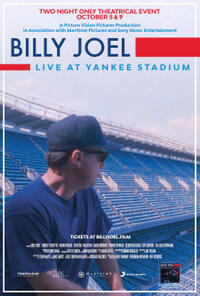 Billy Joel: Live at Yankee Stadium poster art