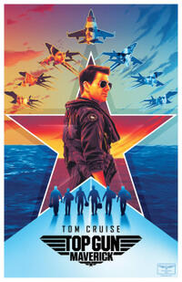 Top Gun: Maverick Fan Appreciation Weekend poster art