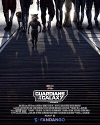 Guardians of the Galaxy Vol. 3 exclusive Fandango poster art