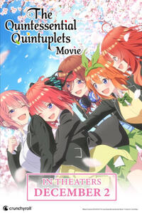 The Quintessential Quintuplets Movie poster art