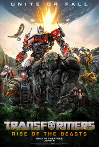 Transformers: Rise of the Beasts poster art