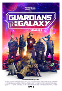 Guardians of the Galaxy Vol. 3 poster art