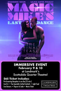 Magic Mike's Last Dance Immersive Experience poster art