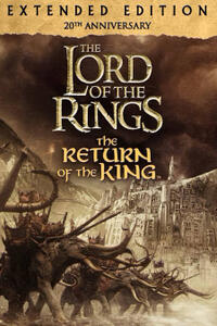 The Lord of the Rings: The Return of the King - 20th Anniversary Extended Version poster art