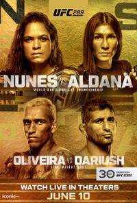 UFC 289: Nunes vs. Peña 3 poster art