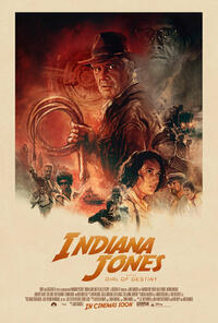 Indiana Jones and the Dial of Destiny poster art