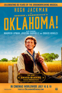 Oklahoma! Starring Hugh Jackman poster art