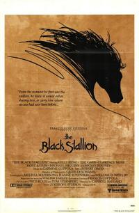 Poster art for "The Black Stallion."