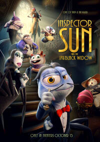 Inspector Sun and the Curse of the Black Widow poster art