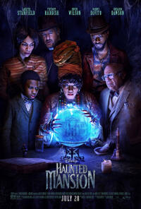 Haunted Mansion poster art