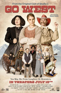 Go West poster art