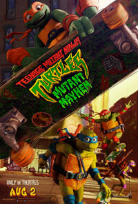 Teenage Mutant Ninja Turtles: Mutant Mayhem poster art