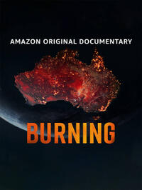 Burning poster art