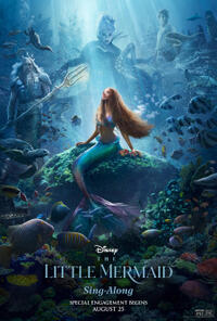 The Little Mermaid Sing-Along poster art