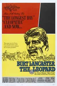 Poster art for "The Leopard."