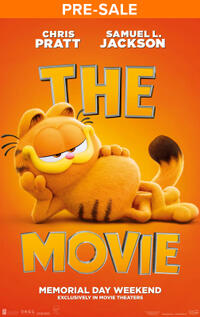 The Garfield Movie poster art
