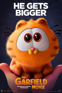 The Garfield Movie poster art