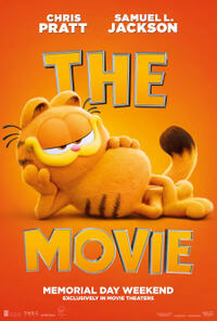 The Garfield Movie poster art