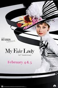 My Fair Lady 60th Anniversary poster art