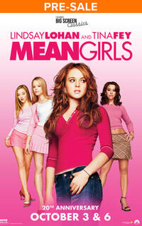 Mean Girls 20th Anniversary poster art