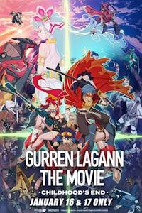 GURREN LAGANN THE MOVIE - Childhood's End poster art