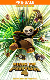 Kung Fu Panda 4 poster art