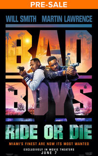 Bad Boys: Ride or Die poster art