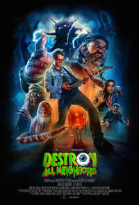 Destroy All Neighbors poster art