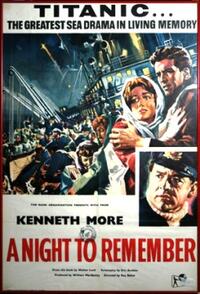 Poster art for "A Night to Remember."
