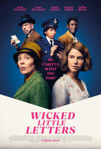 Wicked Little Letters poster art