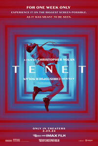 TENET Reissue poster art