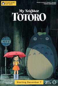 My Neighbor Totoro - Studio Ghibli Fest 2024 poster art