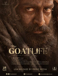 Aadujeevitham poster art