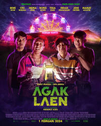 Agak Laen poster art