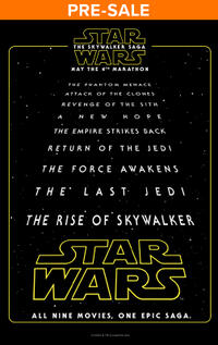 The Skywalker Saga May The 4th Marathon poster art