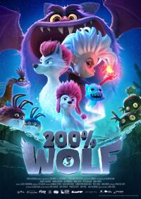 200% Wolf poster art