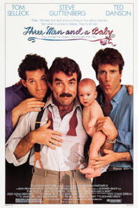 Three Men and a Baby poster art
