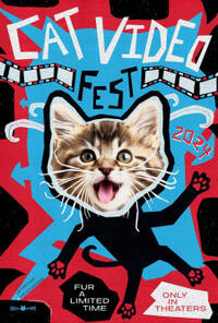 CatVideoFest 2024 poster art