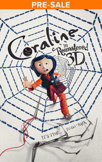 Coraline 15th Anniversary poster art