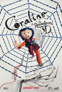 Coraline 15th Anniversary poster art