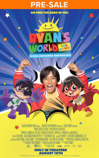 Ryan's World the Movie: Titan Universe Adventure poster art