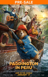 Paddington in Peru poster art