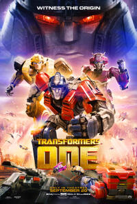 Transformers One poster art