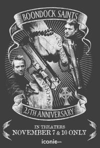 Boondock Saints 25th Anniversary poster art
