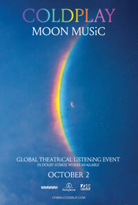 Coldplay - Moon Music Global Theatrical Listening Event poster art